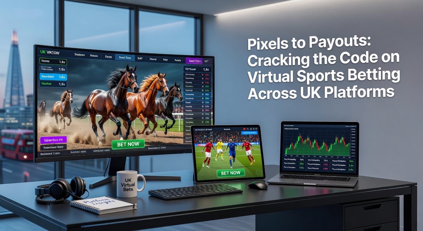 Close-up of a virtual horse race interface on a UK betting app, displaying runners, live odds, and payout potentials
