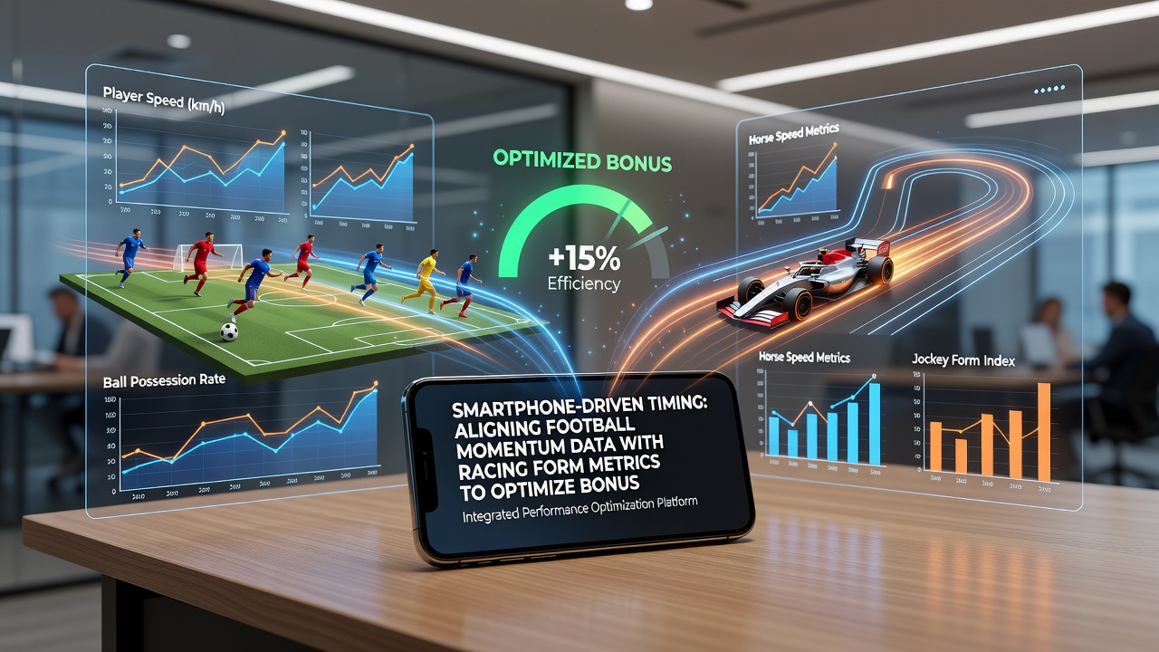 Close-up of UK betting app dashboard showing synchronized football and racing data feeds with bonus timer indicators
